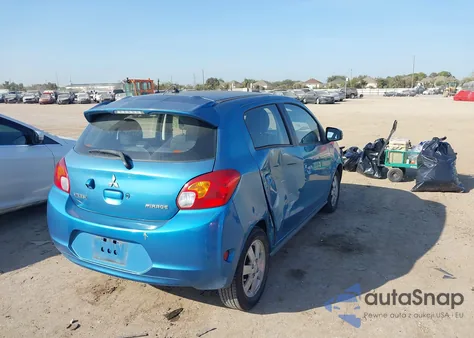 2015 Mitsubishi Mirage Es from USA, damaged, VIN ML32A4HJ0FH011197